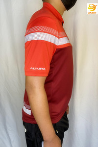 DN-C1015 Men's contrast color cycling shirt