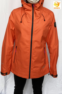 DN-O4003 Women's Seamtaped Jackets/Waterproof Windproof Running Jacket Cycling Coat with Zippers