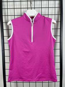 S230383-Women's 1/4  Zipper Vest