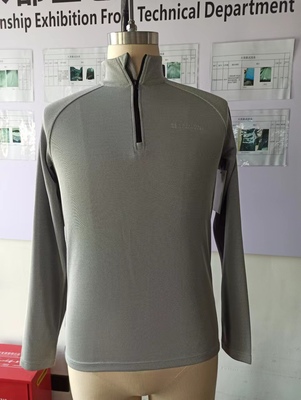 S220242-Golf Isocool Textured Mid Layer Polo Shirt