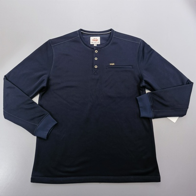 S250554 Men's Long Sleeve Henley Top