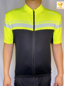 DN-C1018-1 Men's cycling shirts with reflective strap