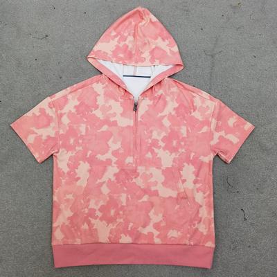 S241253 Women's Quarter Zip Hooded Vest