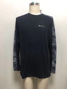 S210305-Man's reflective print LS shirt