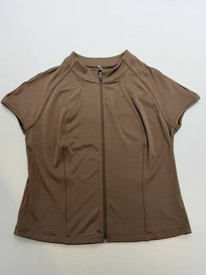 S260139 Women's Full Zip SS Shirt
