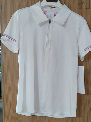 S240386 Ladies' Zip Polo