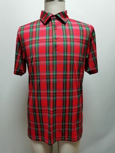 S210642-Men's Plaid Polo Shirt