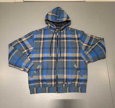 S251447 Men's GD Flannel Hoodie Jacket